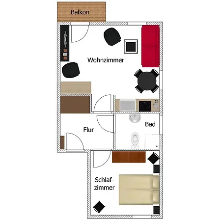 Appartement Wohnpark Stadt Hamburg 44 Binz